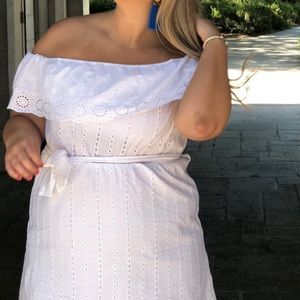 forever 21 white dress